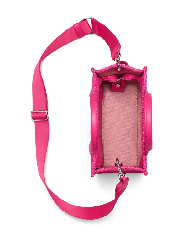 Marc Jacobs The Small Woven Tote Bag | Pink | FARFETCH JO