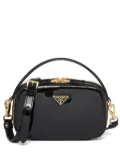 Prada Odette patent leather crossbody bag - Black