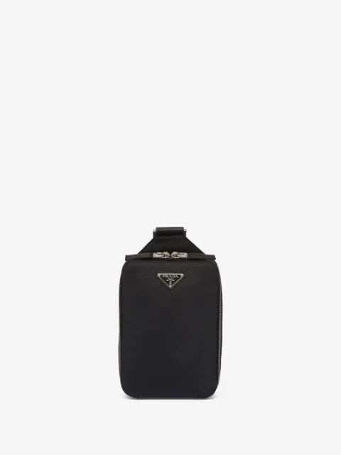 Prada Brique leather shoulder bag