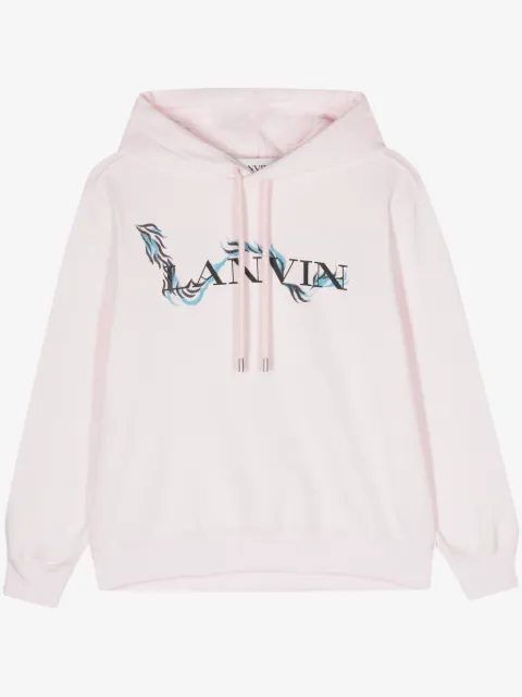Lanvin hoodie à logo imprimé