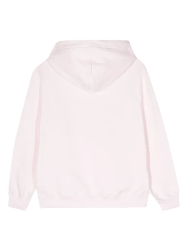 Lanvin ロゴ パーカー | ピンク | FARFETCH JP