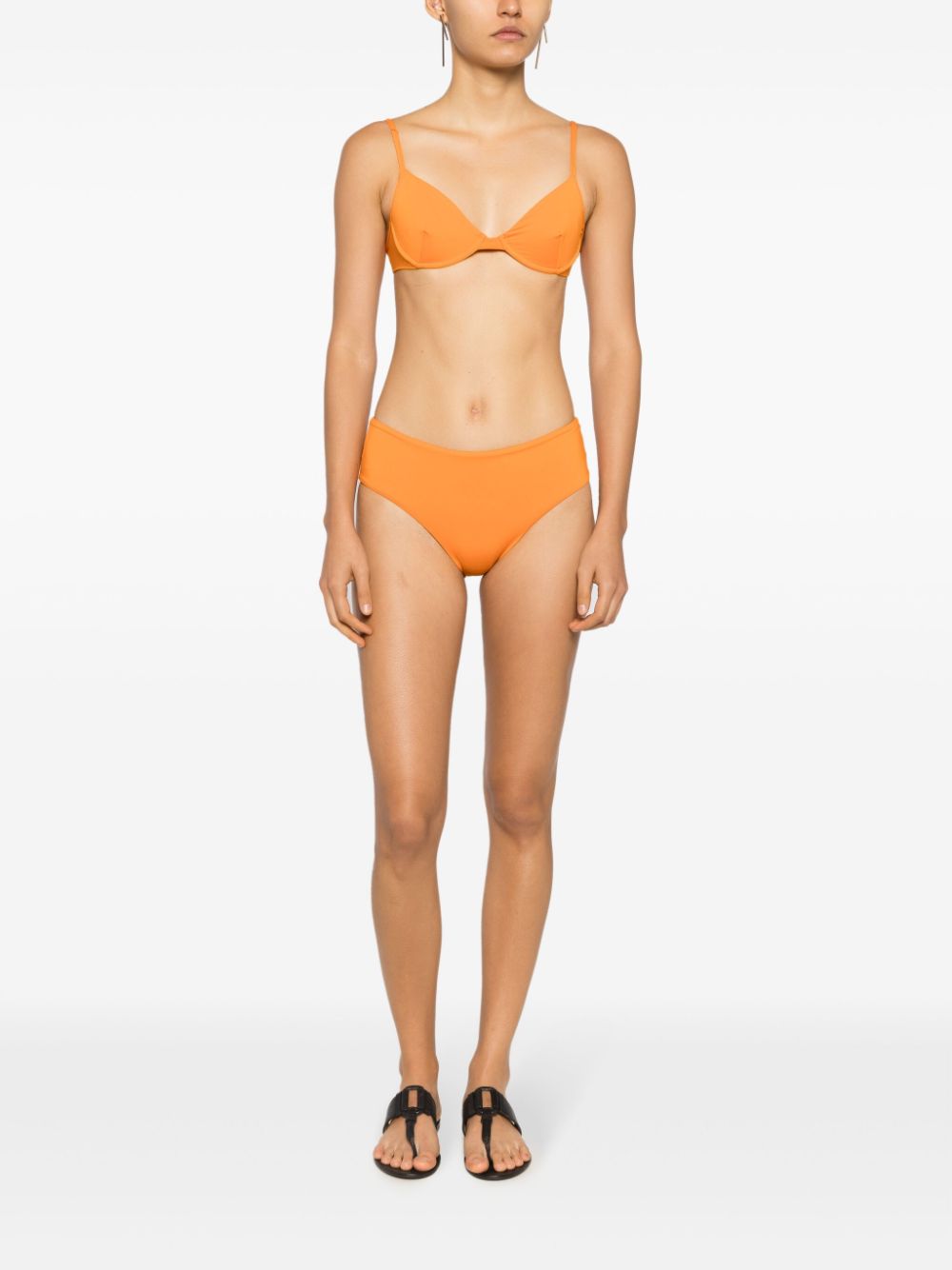 Lenny Niemeyer Mid waist bikinislip - Oranje