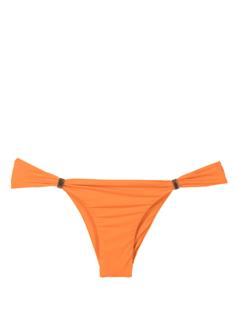 Lenny Niemeyer Slip bikini con arricciatura - Arancione