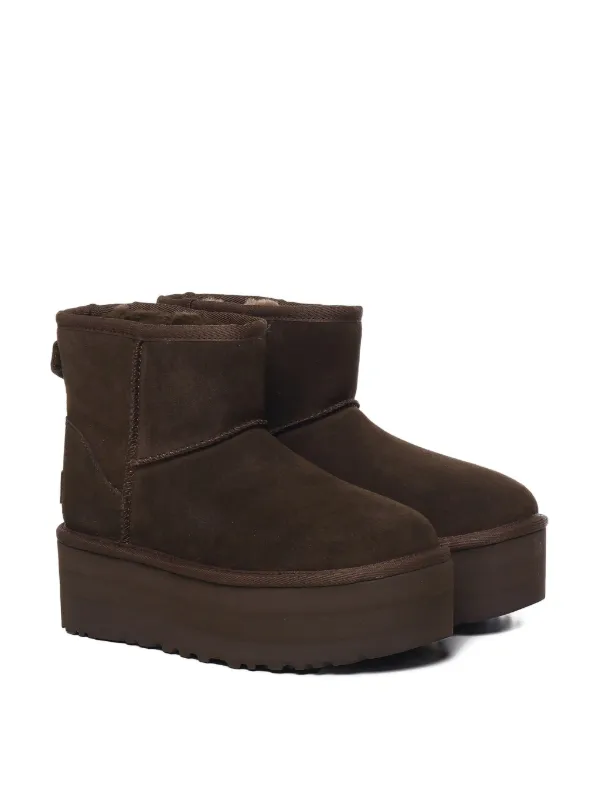 UGG Classic Mini Platform Boots | Brown | FARFETCH