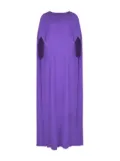 Bernadette Marco pleated cape maxi dress - Purple
