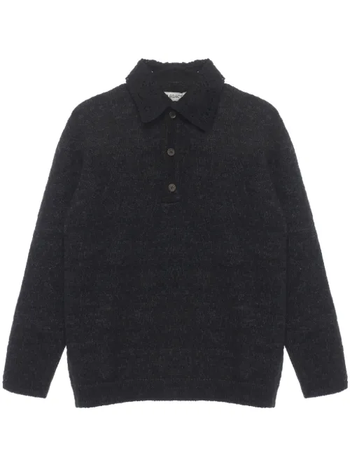 Pull en laine à col polo - OUR LEGACY - Modalova