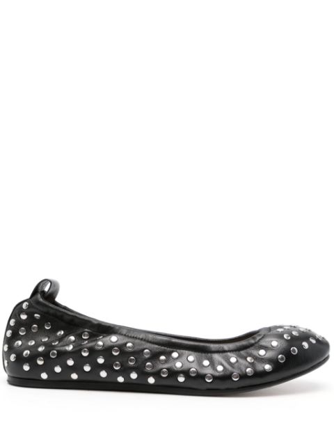 ISABEL MARANT Belna studded ballerina shoes Women