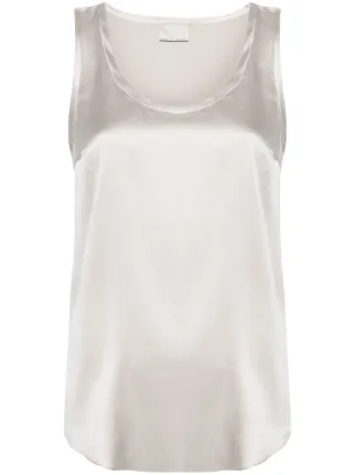 Brunello Cucinelli Women's Stretch Silk Top Pink main image 1
