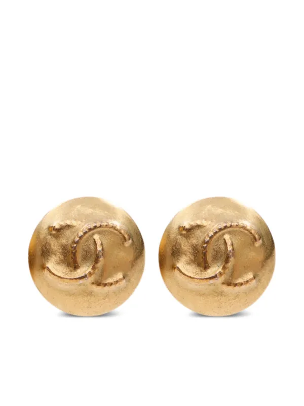 Farfetch chanel earrings best sale