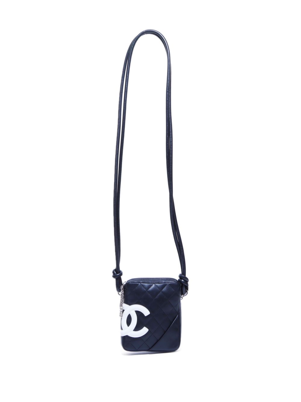 Affordable HOT SALE CHANEL 2004-2005 Cambon line mini zipped crossbody bag Women