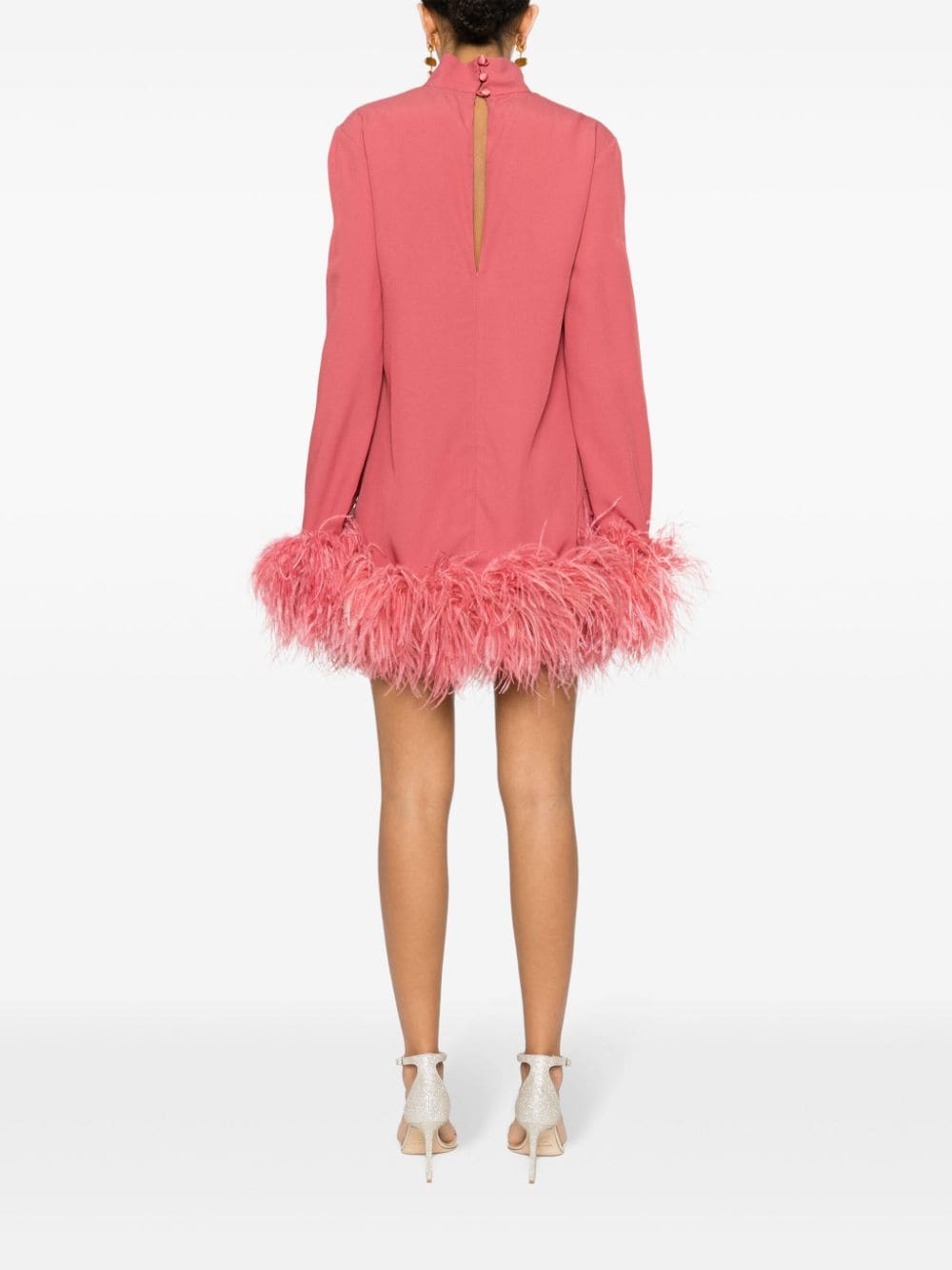 Taller Marmo Mini-jurk Roze
