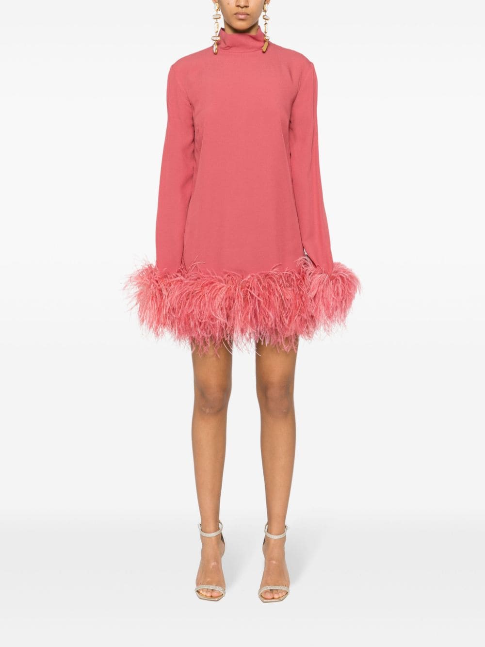 Shop Taller Marmo Gina Mini Dress In Pink