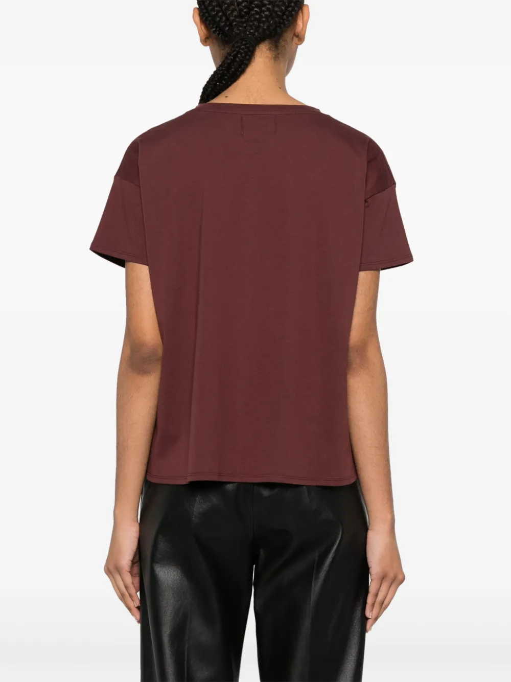LouLou de Saison Katoenen T-shirt Rood
