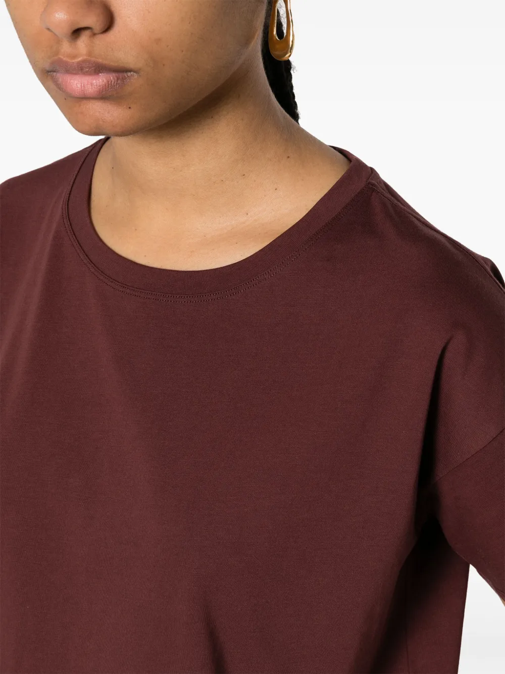 LouLou de Saison Katoenen T-shirt Rood