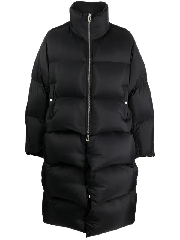 SONGZIO Meta Long Puffer Jacket Black FARFETCH PH