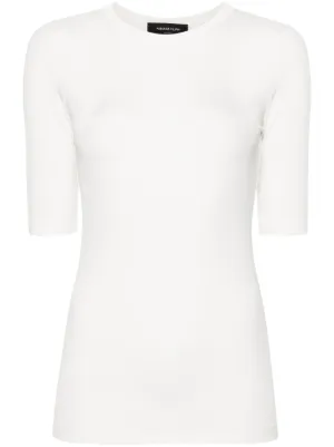 ハ*ー様 定価15万FABIANA FILIPPIノースリーブチュニックS Fabiana Filippi ノースリーブ サテンチュニック | ホワイト | FARFETCH JP
