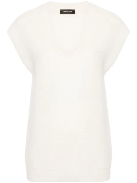 Fabiana Filippi V-neck knitted vest