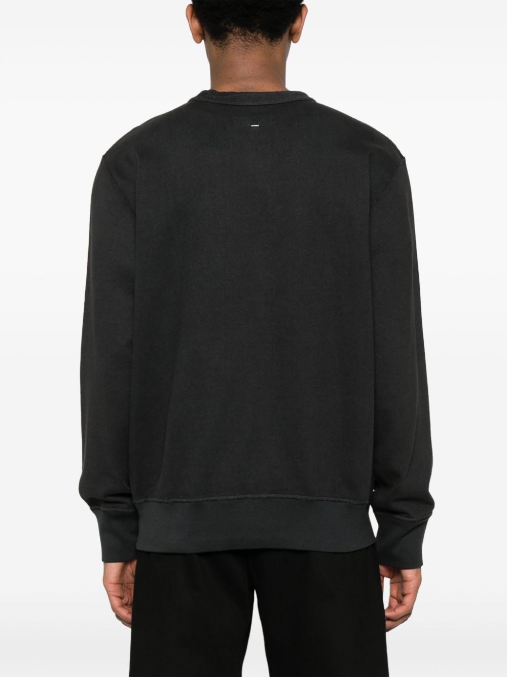 rag & bone Sweater met logoprint Zwart