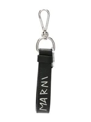 キーケース Marni Two-tone leather key chain case Marni Two-Tone Leather Key Chain Case (Keychains) IFCHIC.COM