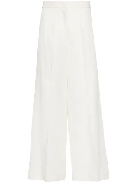 Fabiana Filippi high-waist linen blend trousers