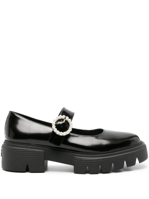 Stuart Weitzman Nolita leather Mary Jane loafers