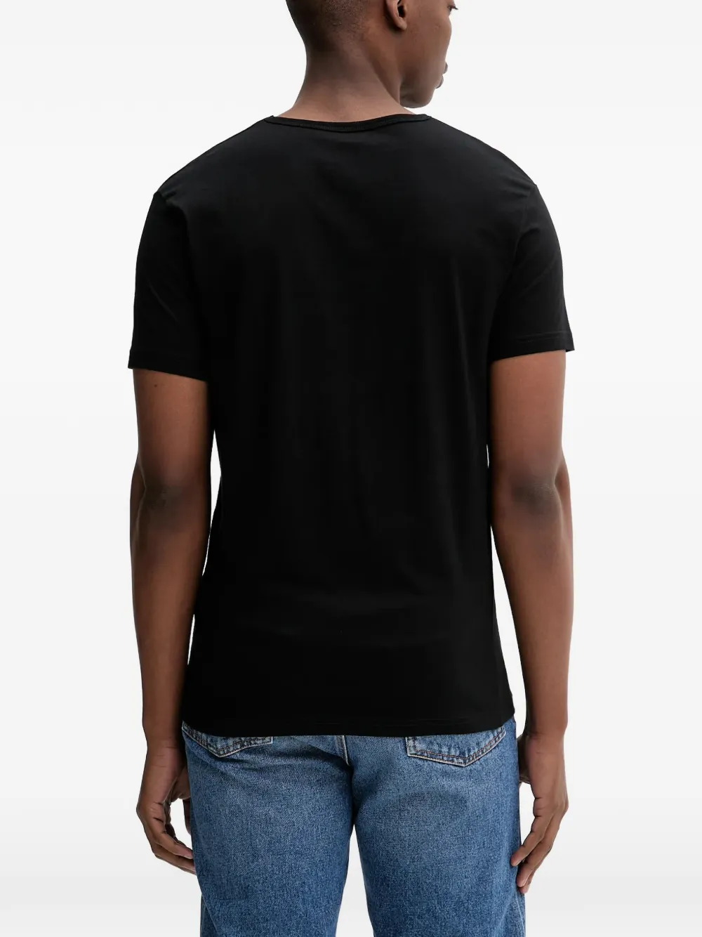 Paul Smith Drie T-shirts met logoprint Zwart