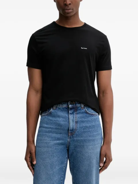 Paul Smith pack de tres playeras con logo estampado