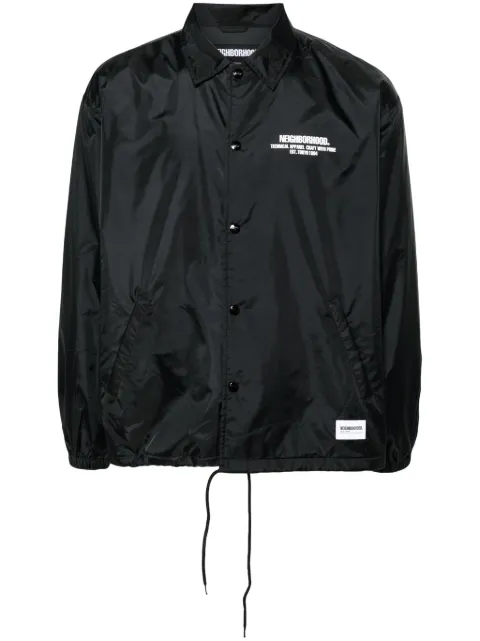 Neighborhood logo-print windbreaker jacket