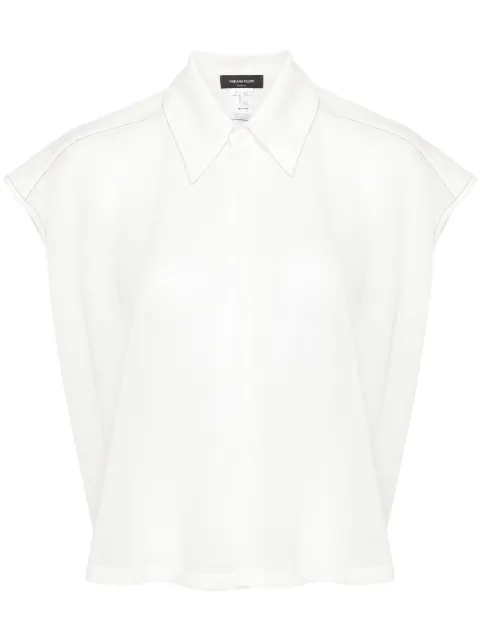 Fabiana Filippi ファインニット ノースリーブシャツ