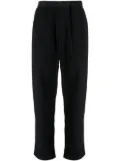 Undercover elasticated-waist tapered trousers - Black