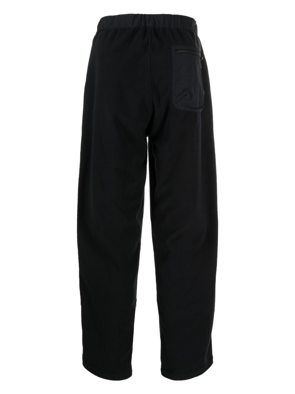 Shop Undercover Elasticated-waist Tapered Trousers In Black