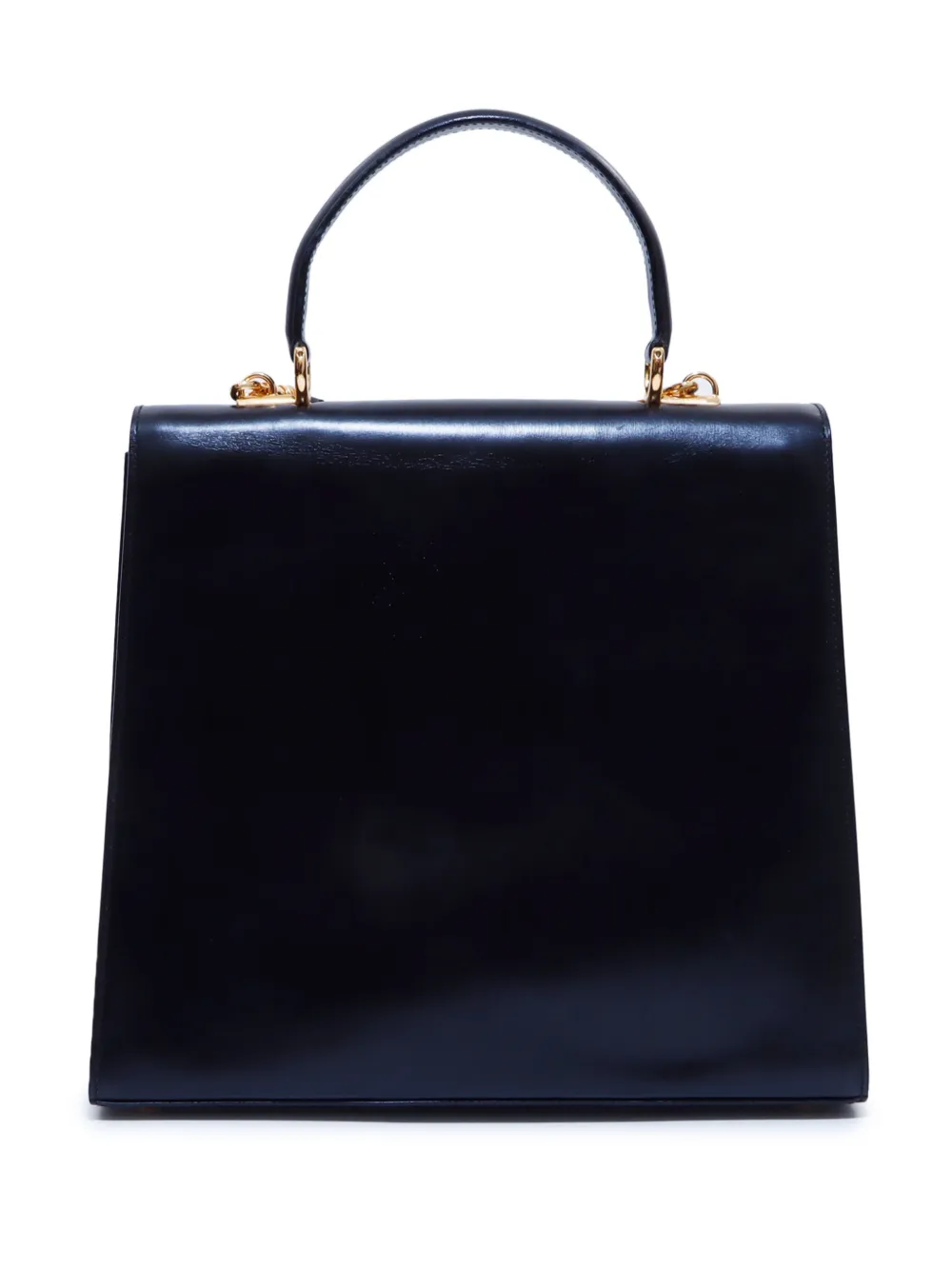 Gucci Pre-Owned Lady Lock leather handbag - Zwart