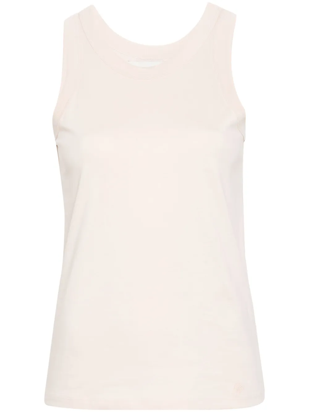 Loulou Studio Poso Cotton Tank Top In Pink