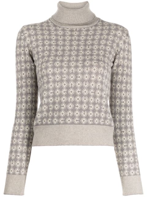 CHANEL 2001 Coco cashmere jumper Women