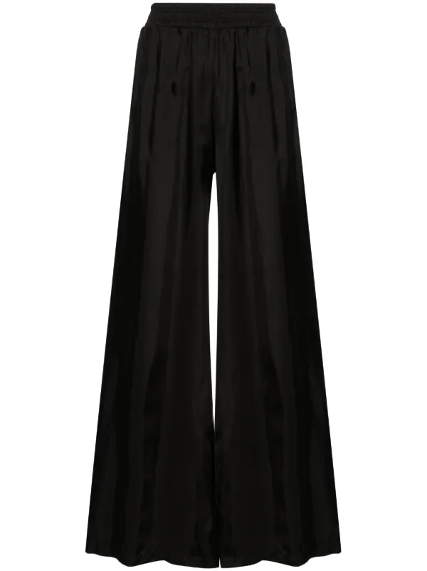 FABIANA FILIPPI ファビアナフィリッピ ワイドパンツ 40 Fabiana Filippi ワイドパンツ | ブラック | FARFETCH JP