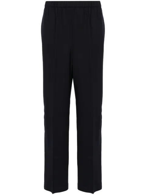 Fabiana Filippi beaded-trim straight-leg trousers