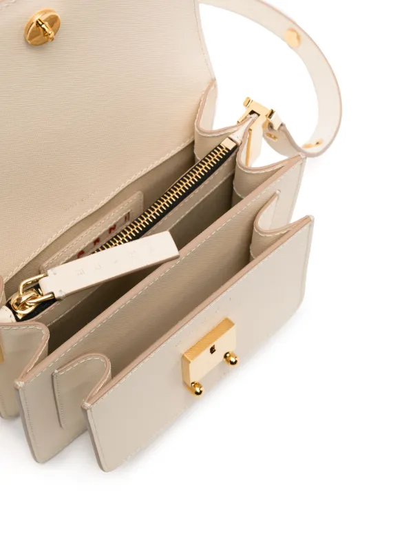 Marni Trunk ショルダーバッグ | ニュートラル | FARFETCH JP