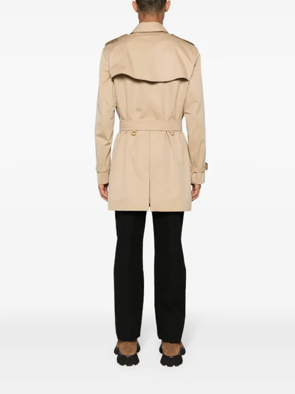 Burberry Short Kensington Trench Coat | Neutrals | FARFETCH