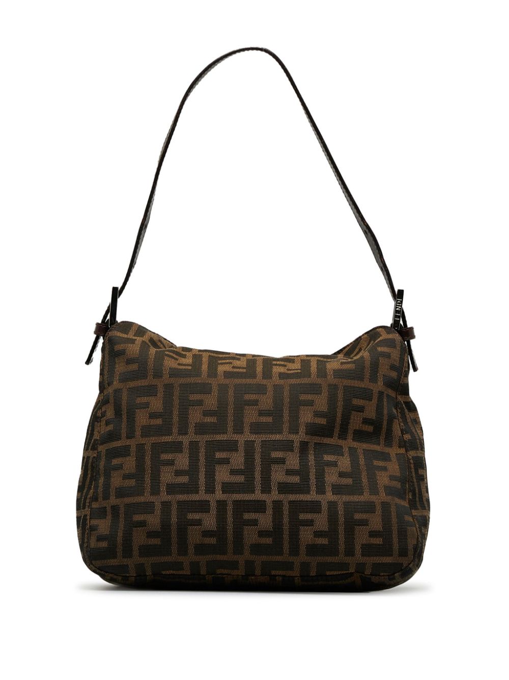 Fendi Pre-Owned 2000-2010 Zucca schoudertas met jacquard - Bruin