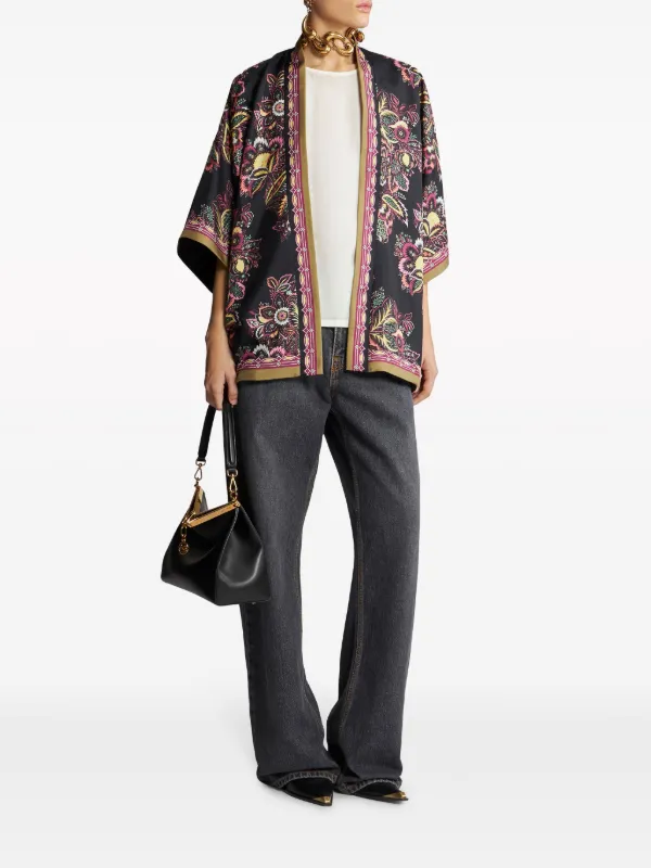 ETRO Kesa twill-print Blouse - Farfetch