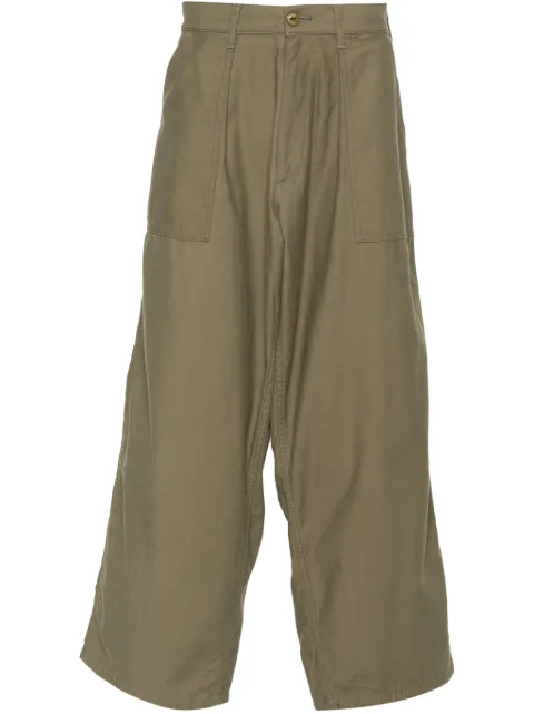 Neighborhood wide-leg cotton trousers