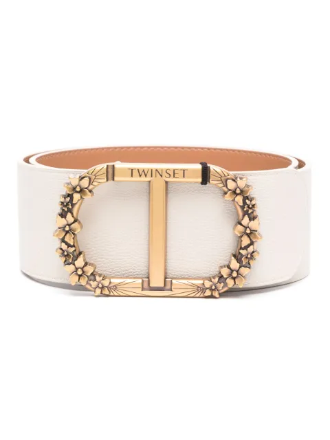 TWINSET Oval T buckle belt