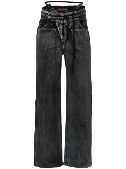 Ottolinger high-waist wide-leg trousers