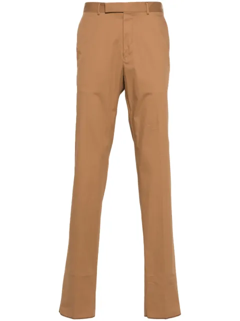 Zegna pressed-crease chino pants