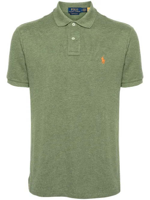 Polo en piqué à logo brodé - Polo Ralph Lauren - Modalova