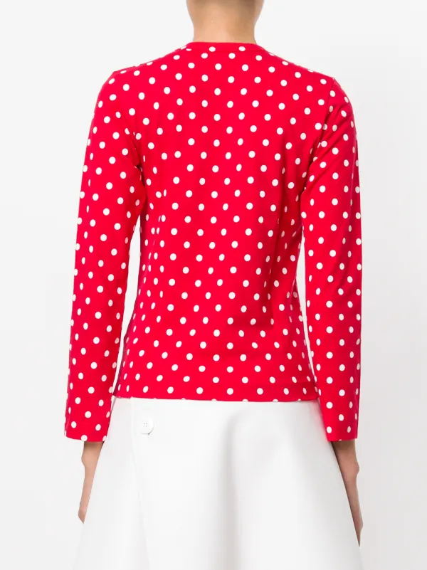 Comme Des Garçons Play 長袖カットソー | FARFETCH JP