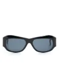 Versace Pre-Owned T75 rectangle-frame sunglasses - Black