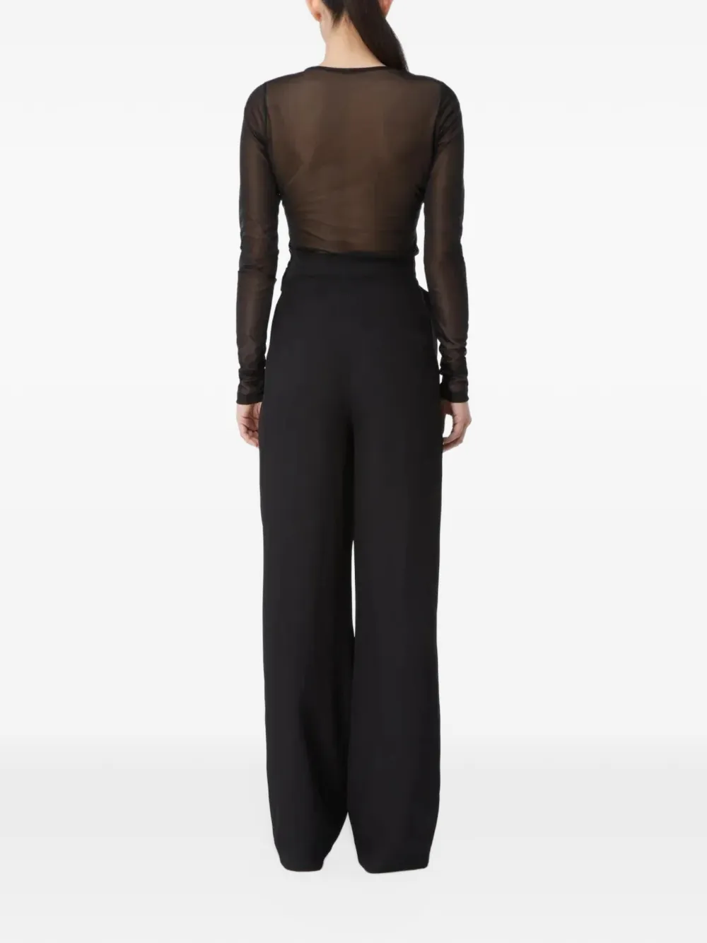 GAUGE81 Straight broek Zwart