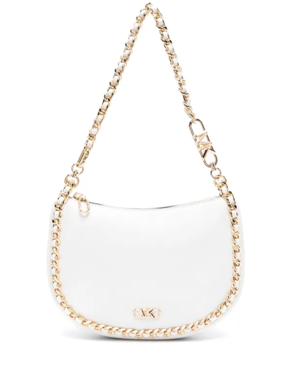 Michael kors white clutch bag hot sale