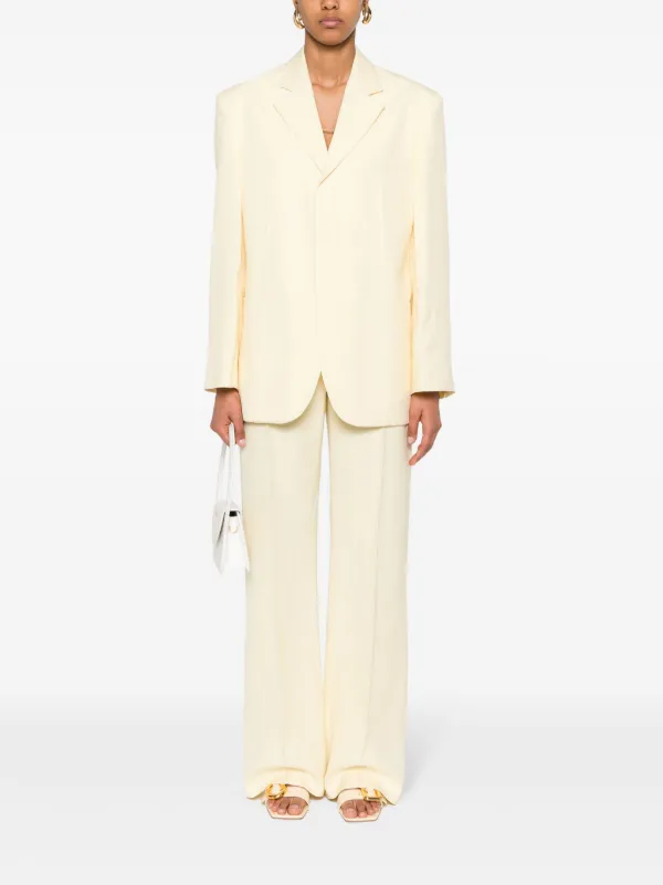 Jacquemus La Veste D'Homme Blazer | Yellow | FARFETCH Jacquemus La Veste D'Homme Blazer | Yellow | FARFETCH